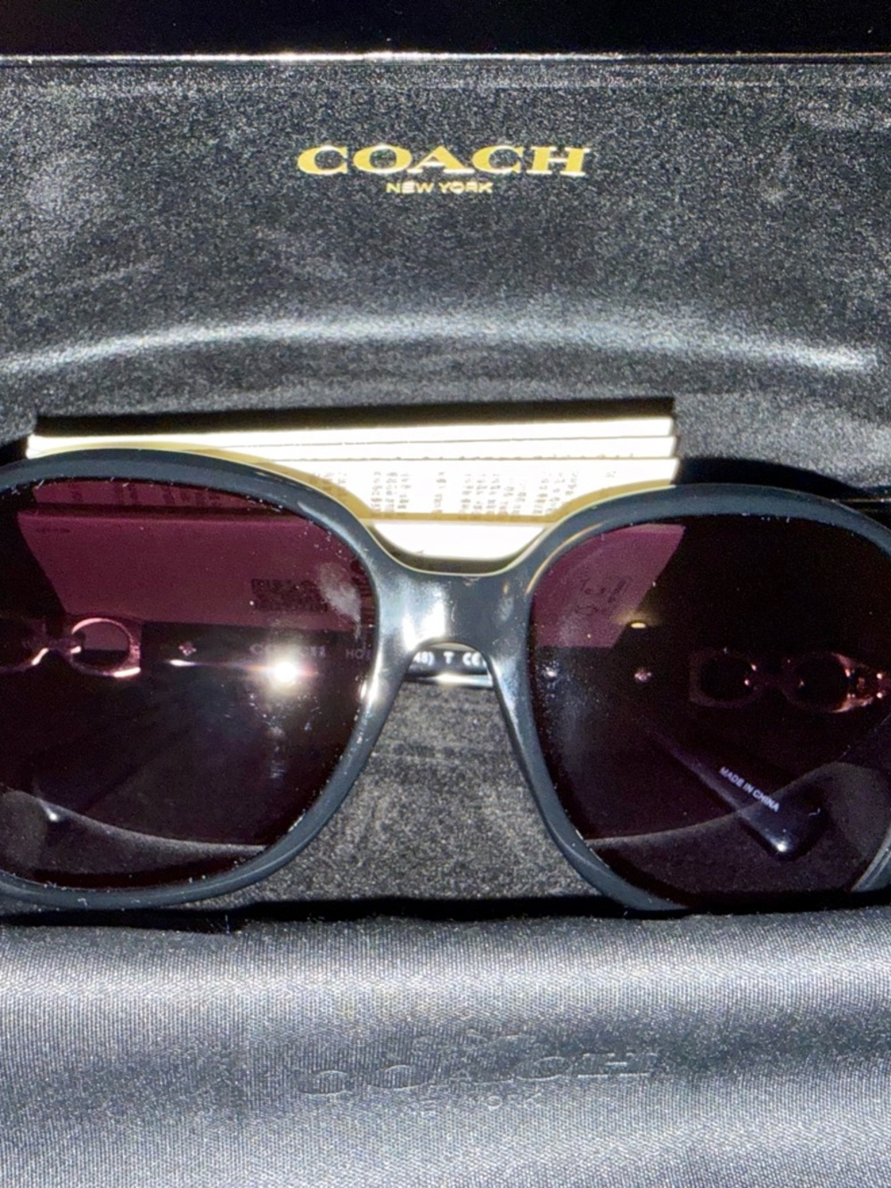 Coach Kissing C Sunglasses